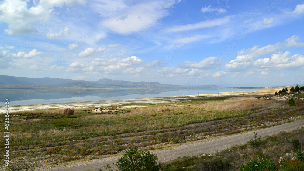 Burdur Lake is in Turkey.