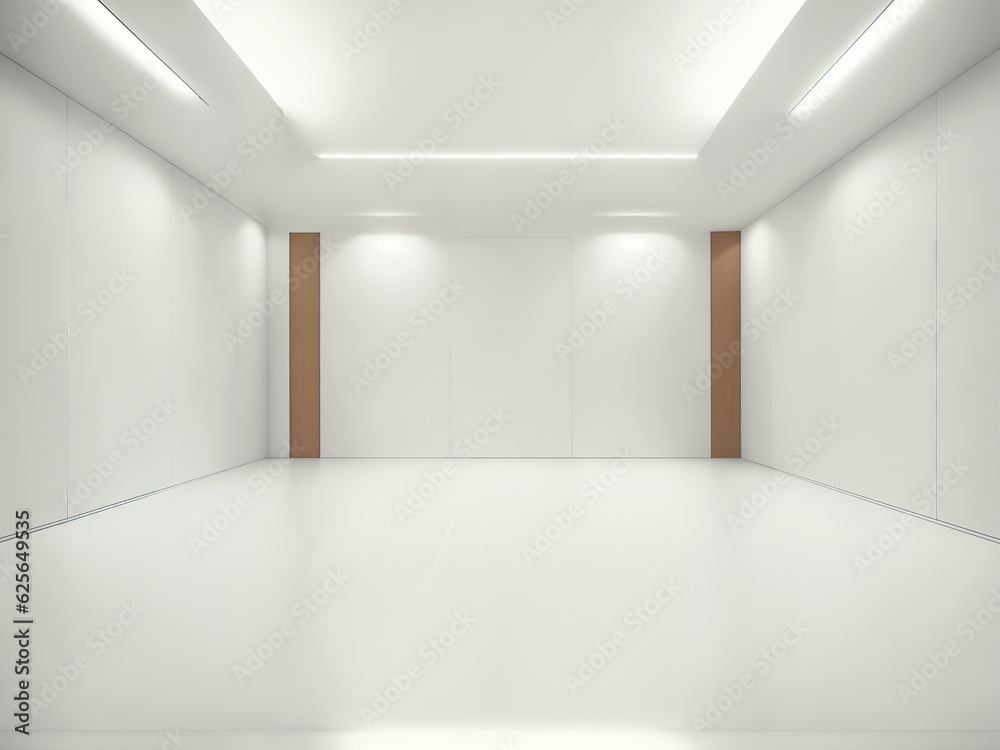 empty white big open industrial hall 3d render illustration empty white big open industrial hall 3d render illustration