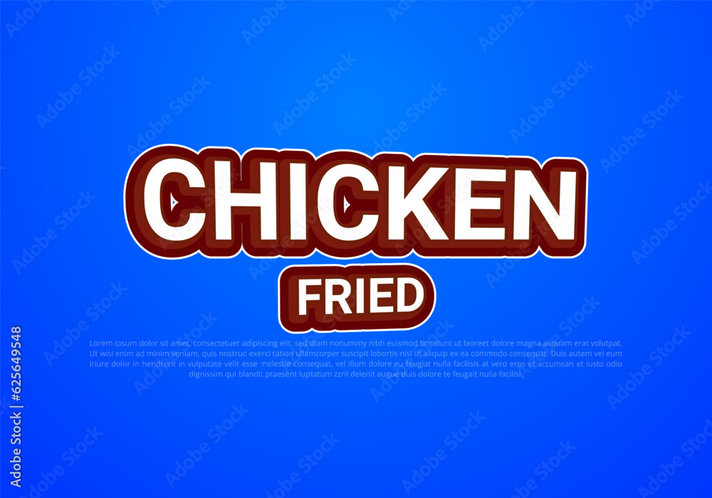 Obraz premium Text style effect with text style graphic element.