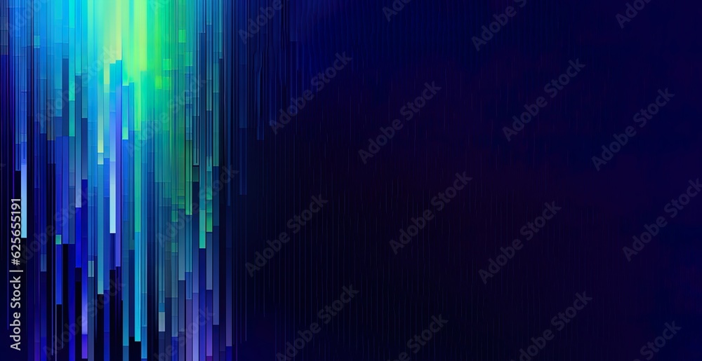 Abstract digital, vibrant pattern with squares, lines, rectangles. Business card. Blue, lime green, violet, purple stripes for a technology glowing pattern. Light texture for science and research. Abstract digital, vibrant pattern with squares, lines, rectangles. Business card. Blue, lime green, violet, purple stripes for a technology glowing pattern. Light texture for science and research.