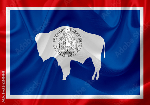 US state flags. High quality 