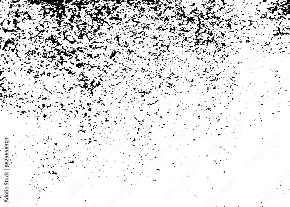 Obraz premium Rustic grunge vector texture with grain and stains. Abstract noise background. Weathered surface. Dirty and damaged. Detailed rough backdrop. Vector graphic illustration with transparent white. EPS10.