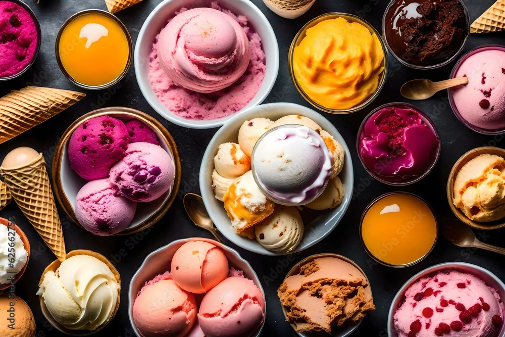 chocolate easter eggs generated by AI technology