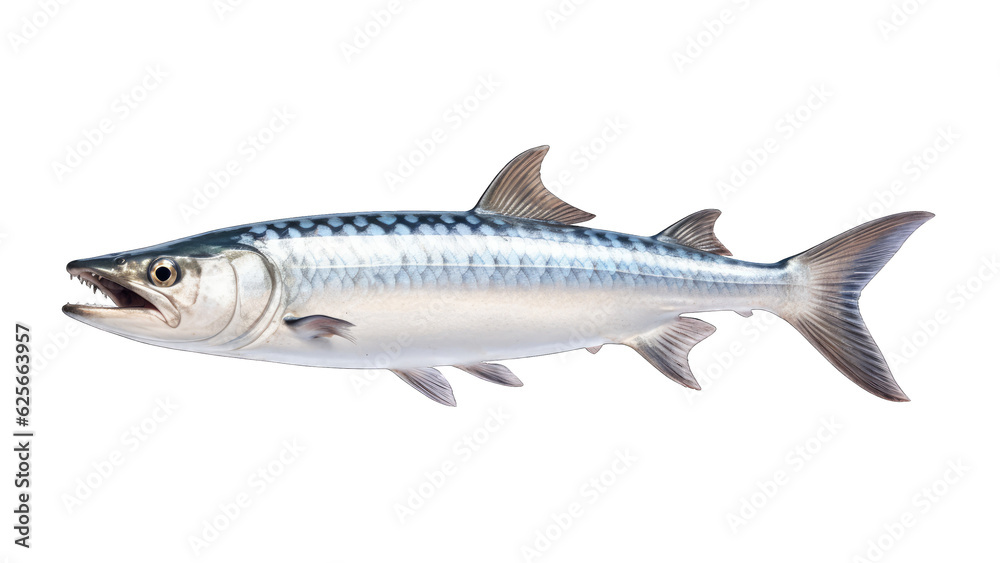 Barracuda fish isolated on transparent background Barracuda fish isolated on transparent background