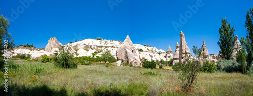 Pigeon Valley (also known as Guvercinlik Valley) is among the most popular hiking trails in Cappadocia. Nevsehir, Turkey. photo