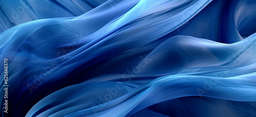 A Saturated Abstract Blue Background