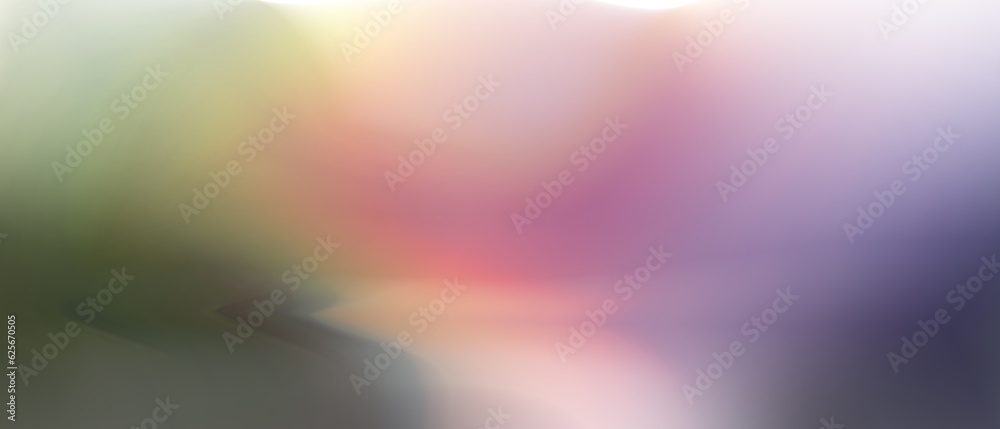 Blurred gradient background long horizontal