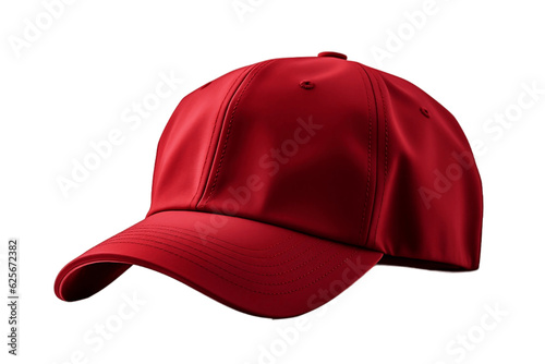 Baseball Cap Isolated on Transparent Background. AI