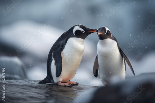 Adorable Penguins - AI Generated