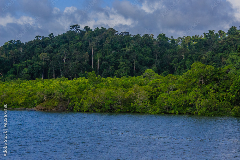 lake in the mountains