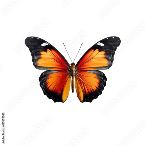 Monarch butterfly. Perfect for any project related to the beauty of nature png isolated background © Damerfie