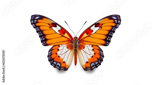 Monarch butterfly. Perfect for any project related to the beauty of nature png isolated background © Damerfie