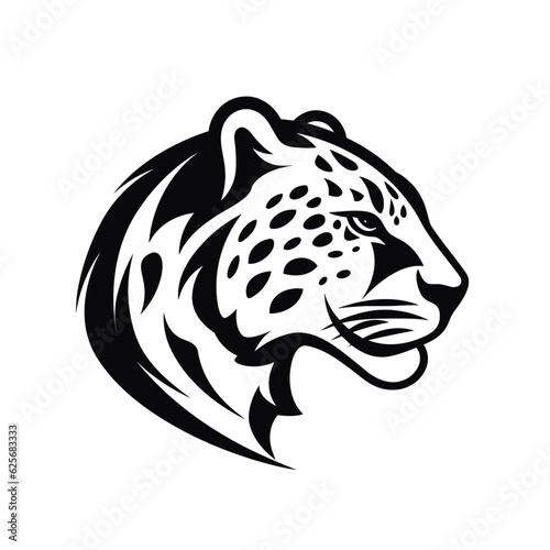Cheetah logo  cheetah icon  cheetah head  vector