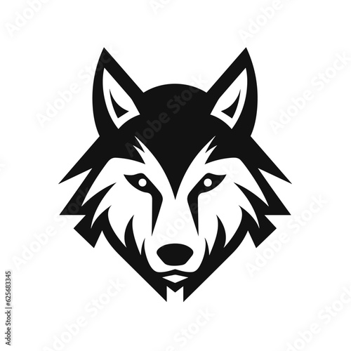 Wolf logo, wolf icon, wolf head, vector © Stitch