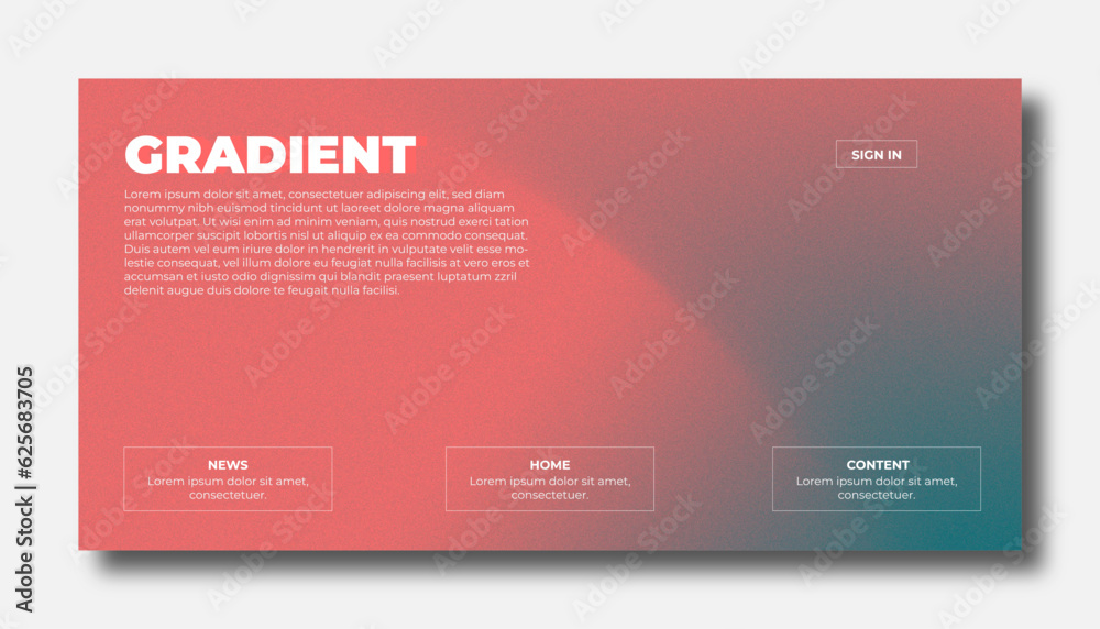 abstract gradient background and texturizer, grainy effect for design as banner, ads, and presentation concept	