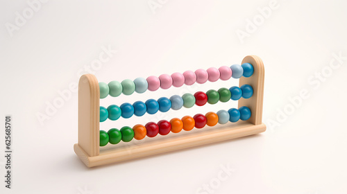 abacus with beads