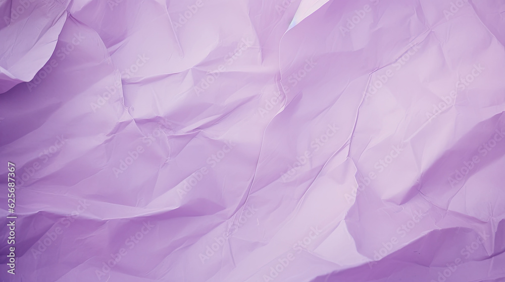 close up of a crumpled purple paper texture, light purple, handicraft pattern for your design, AI close up of a crumpled purple paper texture, light purple, handicraft pattern for your design, AI