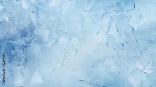 illustrated frozen ice texture Generative AI