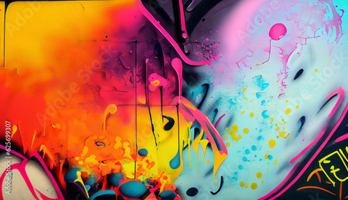 colorful abstract, graffiti background, sprayer background, graffiti art
