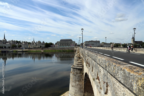 Vue sur la Loire à Saumur
