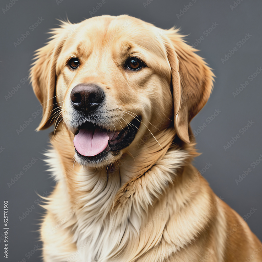 Golden retriever portrait