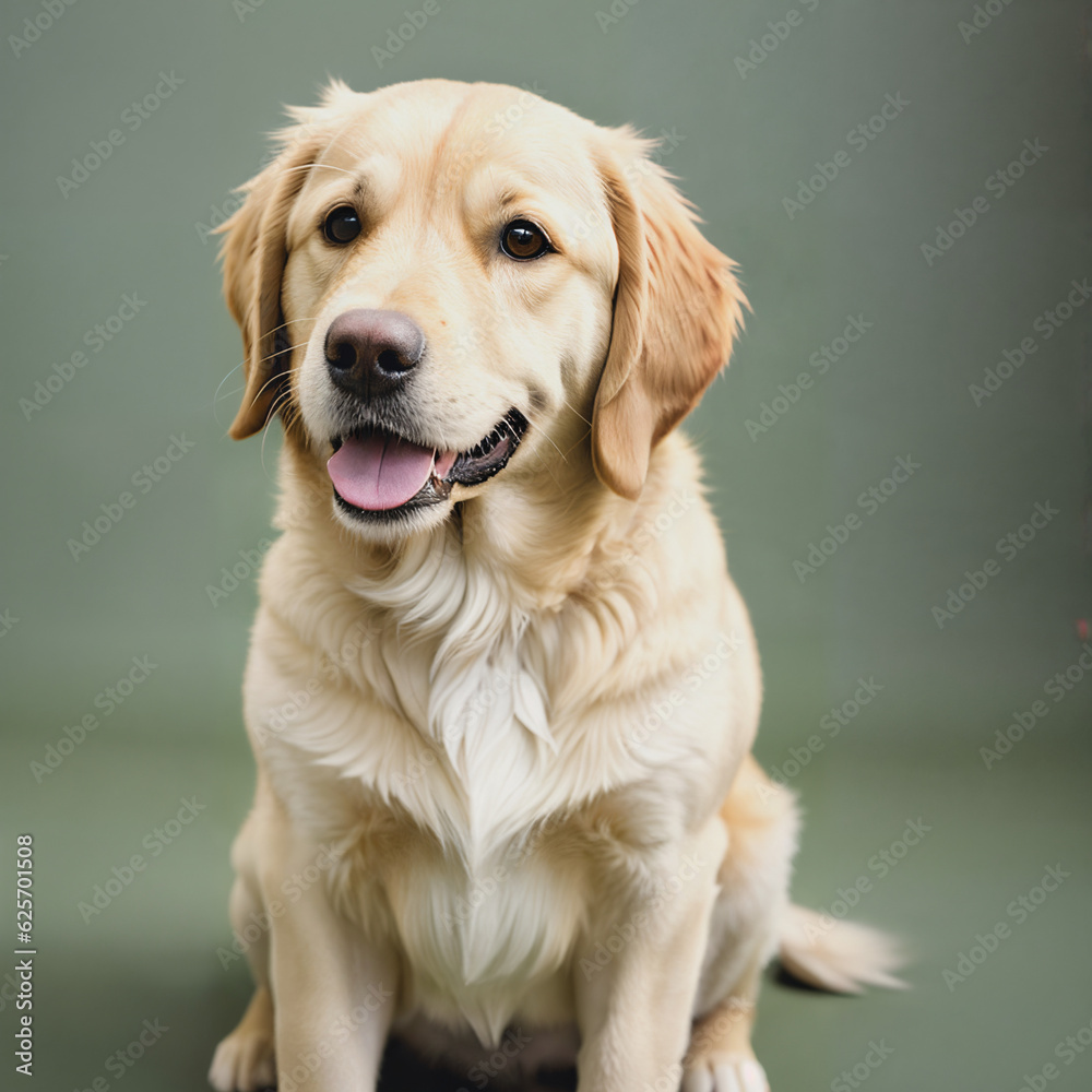 Golden retriever portrait