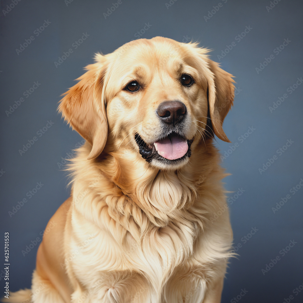 Golden retriever portrait