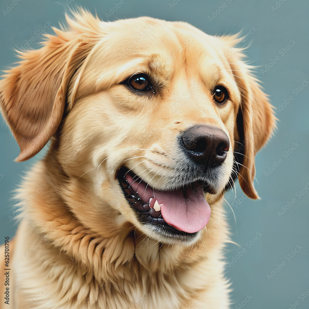 Golden retriever portrait