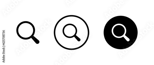 Search icon set