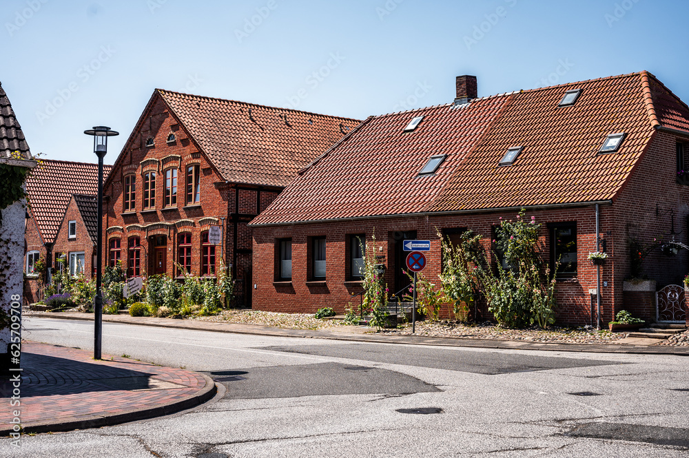 In den Straßen von Burg auf Fehmarn