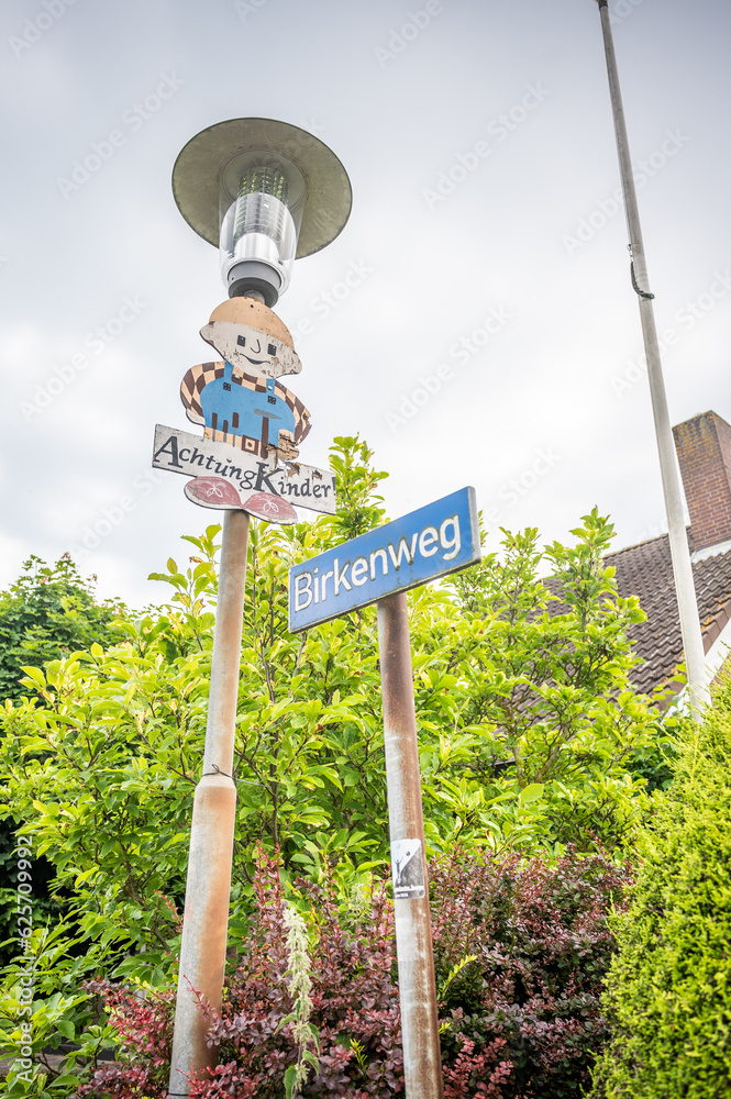 In den Straßen von Burg auf Fehmarn