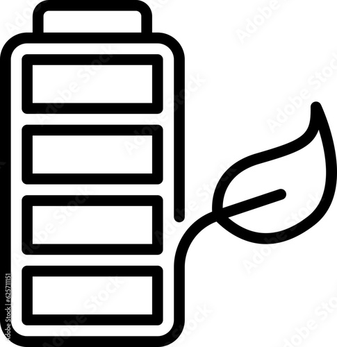 eco battery icon