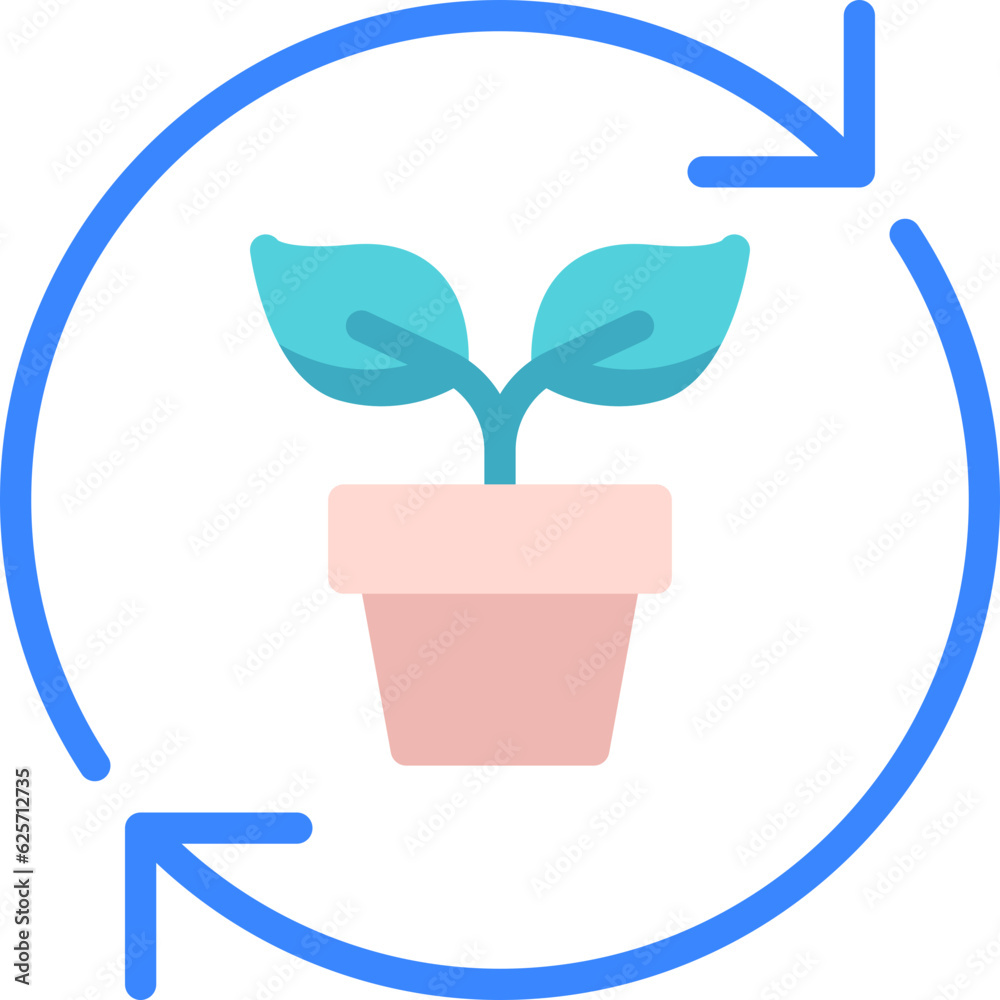 recycle nature icon recycle nature icon
