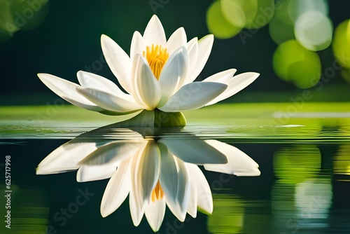 white water lily