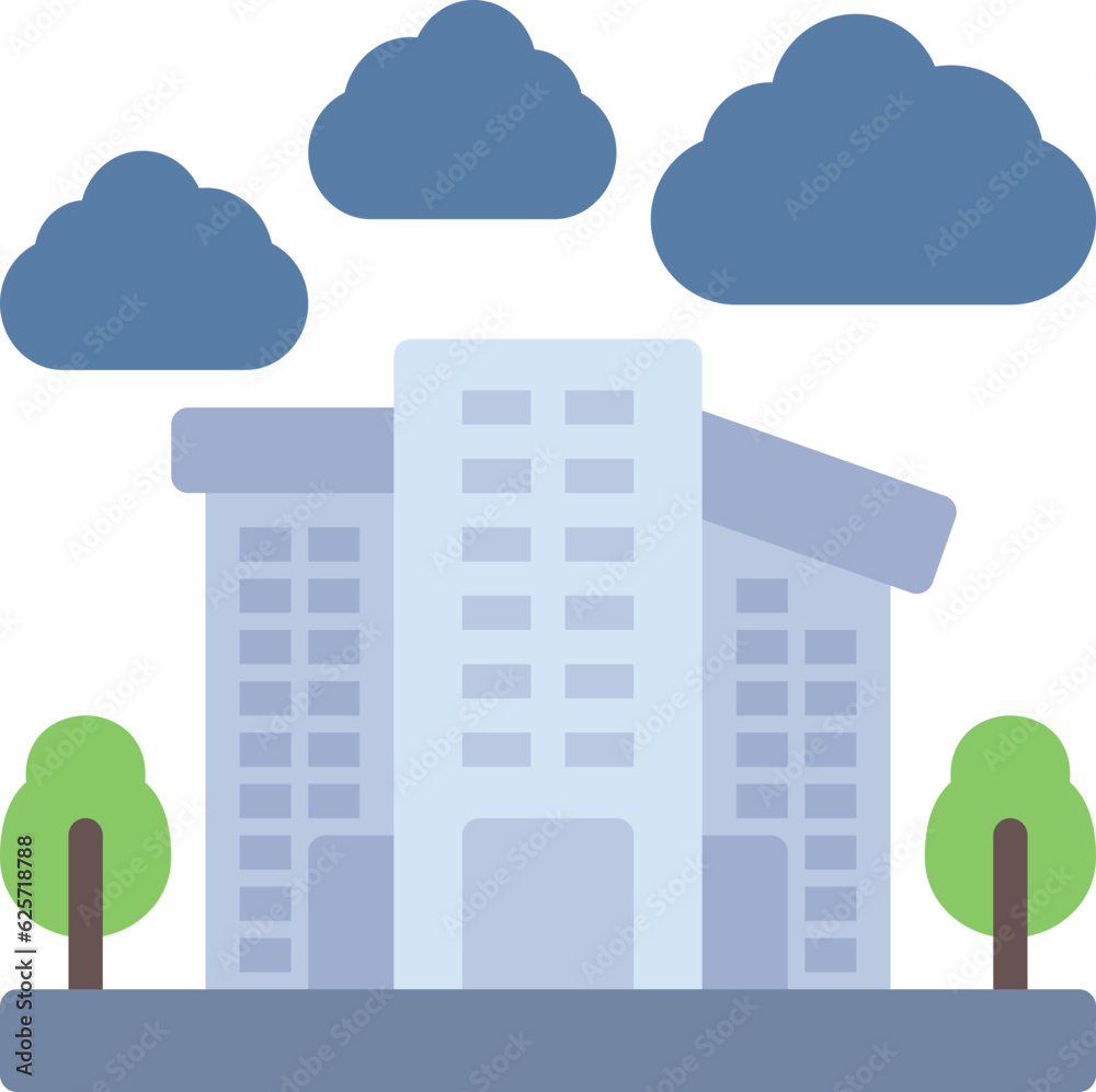 Naklejka premium building icon