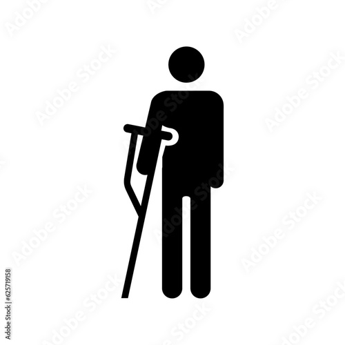 ISO 7001 AC 011: Priority access for injured people, International Standard Public information signs Priority access for injured people
