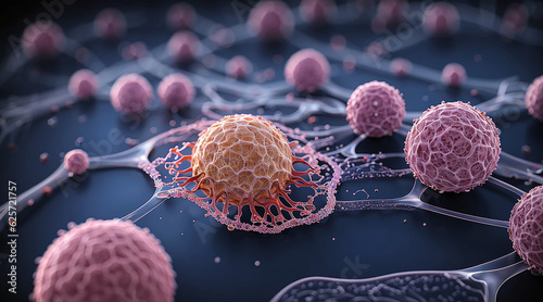 cancer medical cell nerves closeup 