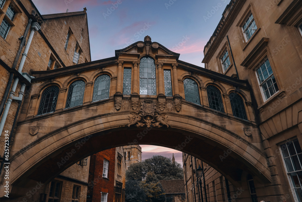 Hertford Bridge, often called the Bridge of Sighs, is a skyway joining two parts of Hertford College, Oxford, England, UK