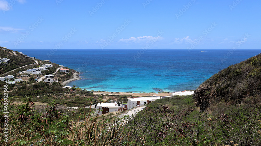 Charming underdeveloped bay on Sint Maarten