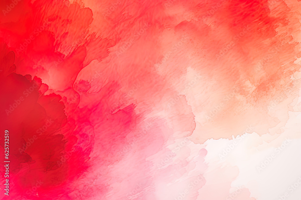 red abstract watercolor background