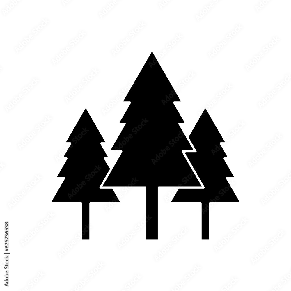 Fir Tree Forest, Spruce Trees. Fir Tree Forest, Spruce Trees sign design template, Flat Vector Icon illustration..eps Fir Tree Forest, Spruce Trees. Fir Tree Forest, Spruce Trees sign design template, Flat Vector Icon illustration..eps