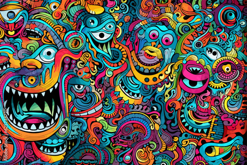 Trance Trippin   Vibrant Psychedelic Posters Collection - From the Matkot s Psy designs