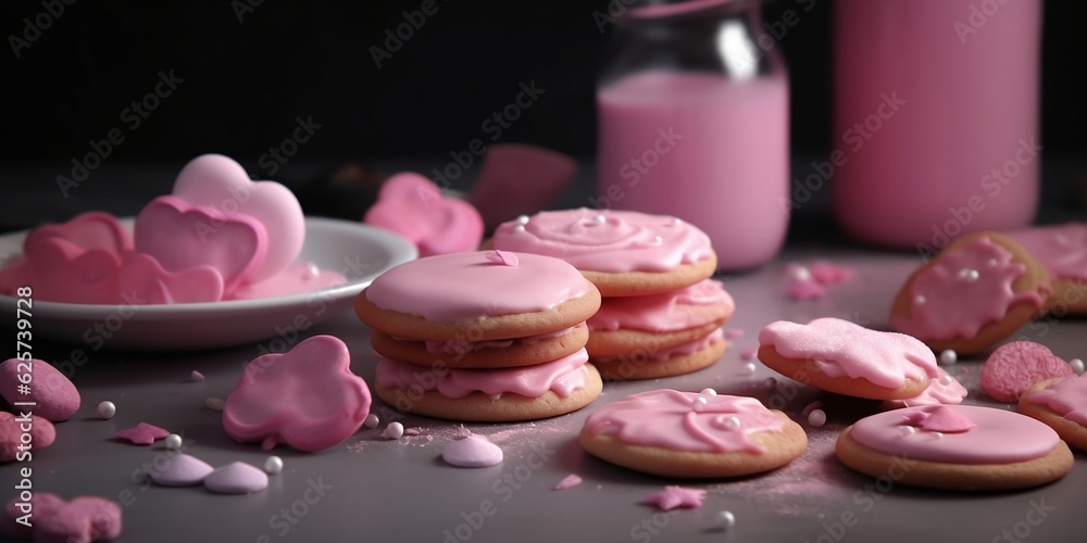 pink macaroons pink macaroons