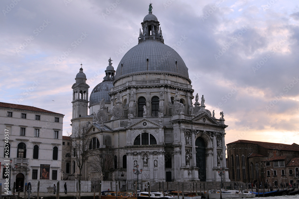 Santa Maria della Salute In Venice, Italy