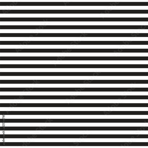 seamless striped pattern, straight horizontal lines, black and white texture, vector background pattern
