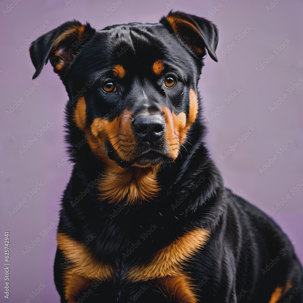 Rottweiler portrait
