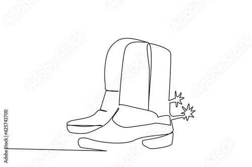 sheriff old historic boots cool line art
