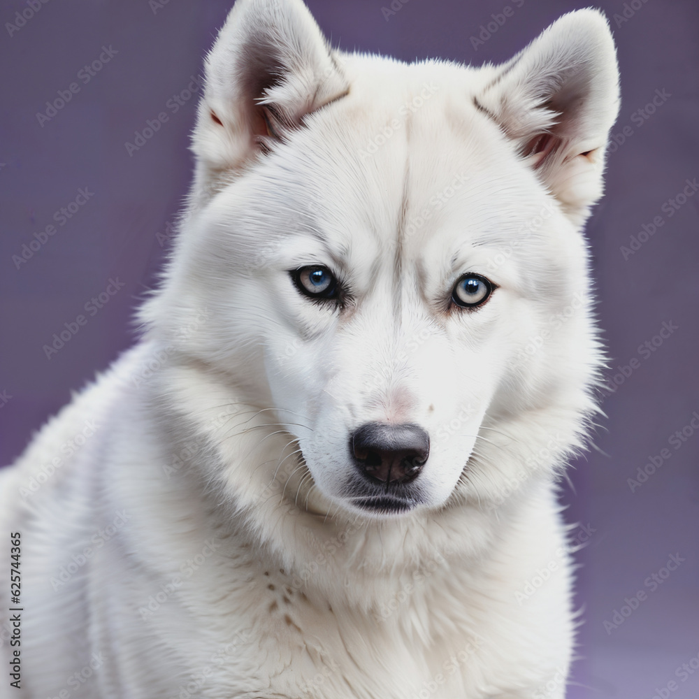 Obraz premium Siberian husky portrait