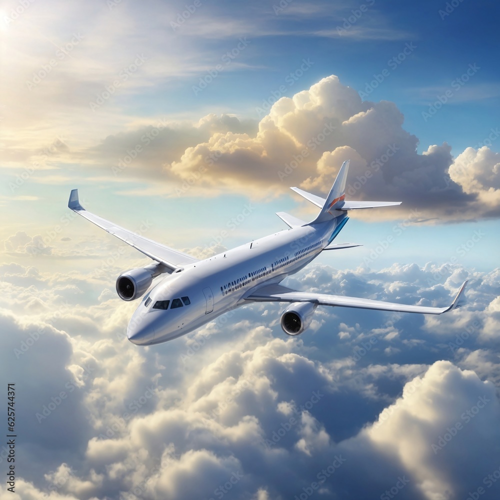 Obraz premium airplane in the sky