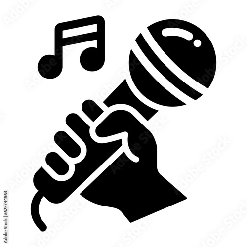 karaoke Solid icon